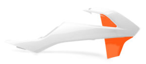 Polisport kølerskærm KTM SX65 (16->) OEM 2019 hvid ktm/orange ktm
