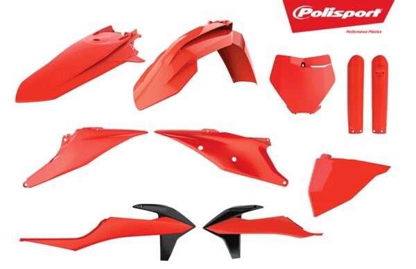 Polisport komplet sæt SX/SX-F 2019 - Orange Flo