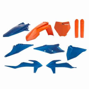 Polisport fuldt kit KTM SX/SXF(19->) BLÅ/ORANGE