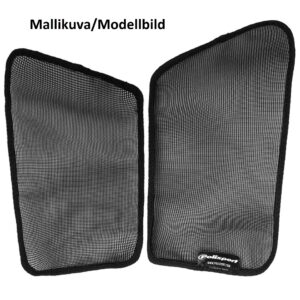 Polisport mesh til kølerflapper Honda CRF450R(17) sort