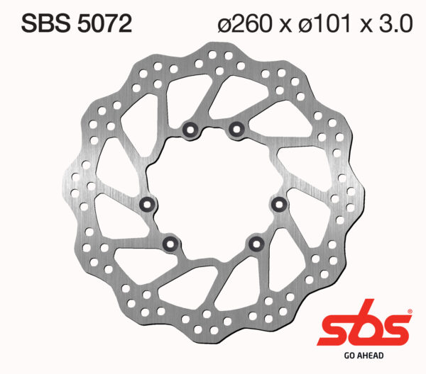 Sbs bremseskive standard