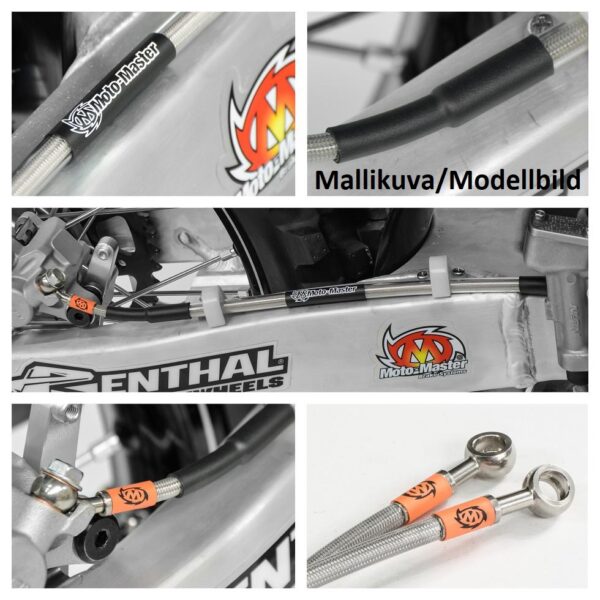 Moto-Master bremseslange bag KTM: SX65 2004-->