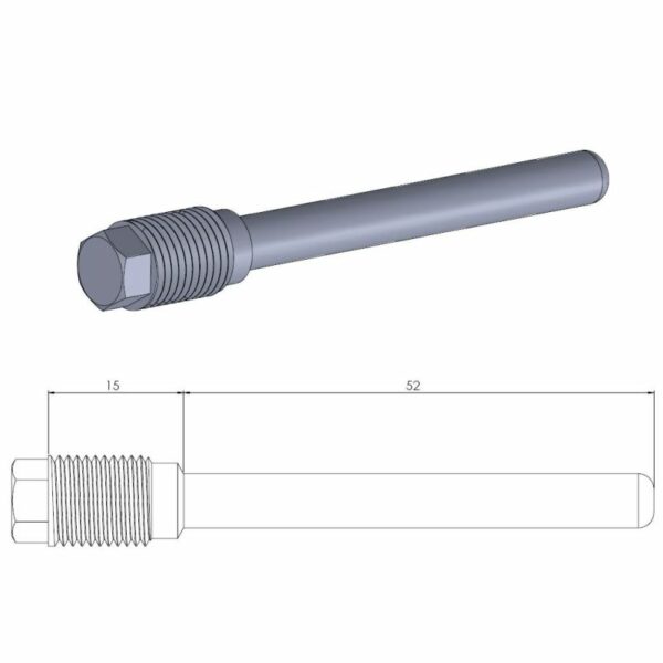 Moto-Master bremseklods stift