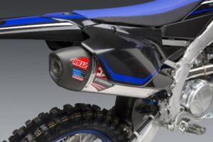 Yoshimura YZ450F 20-21 RS-12 Rustfri fuld udstødning, med aluminiums lydpotte