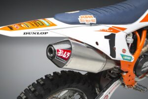 Yoshimura Slip-On Ktm 450Sx-F / Husq Fc450 19-20 Signature Rs-4 So Ss-Al-Cf