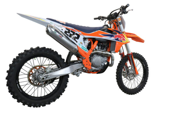 GPR Ktm Sx-F 450 2020 Mx competition full line Pentacross FULL Titanium - Image 8