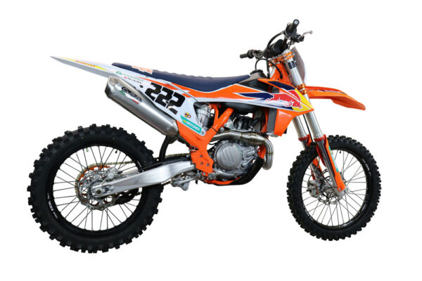 GPR Ktm Sx-F 450 2020 Mx konkurrence fuld linje Pentacross Inox - Image 8