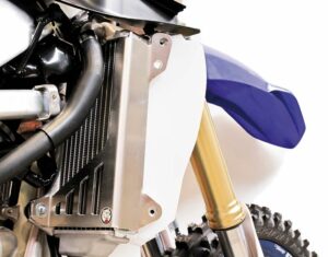 AXP Køler-beslag blå Yamaha YZ250F 19- , YZ450F 18-