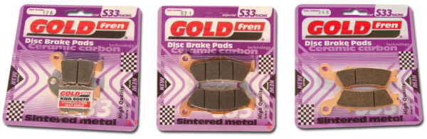 GOLDFREN Bremseklodser 176 Keramisk Carbon S33