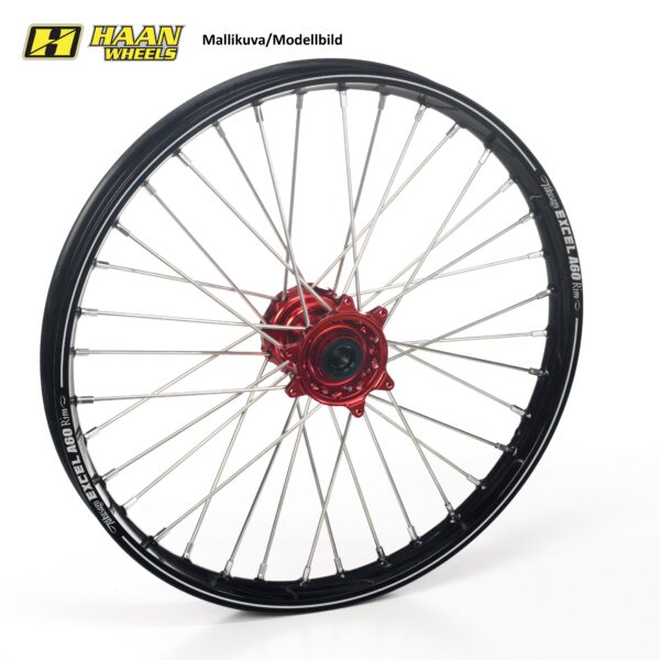 Haan hjul CR 125/250-CRF 250/450 95- 21-1,60 RED HUB/A60 RIM