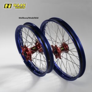 Haan-hjul CR 125/250-CRF 250/450 95- 21-1,60 RØD/BLÅ