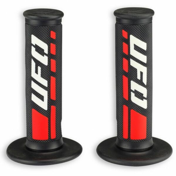 UFO Grips TRAX rød/sort