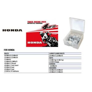 UFO Hardware Track Racing-pakke Honda