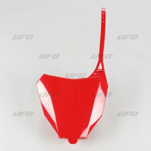 UFO Nummerplade foran CRF250R/RX 18- / CRF450R/RX 2017-20 Rød 070
