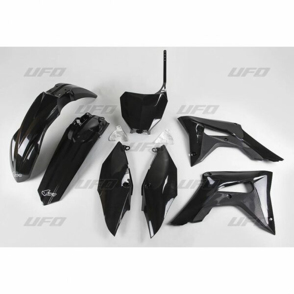 UFO Plastic kit 5-parts Black 001 CRF250R 18- / CRF450R 2017-20