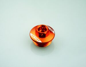 Scar oliepåfyldningsprop - Ktm 2-takts og 4-takts 06-20 - Husqvarna 14-20 Orange
