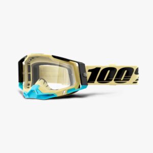 100% Racecraft 2 Airblast / CLEAR