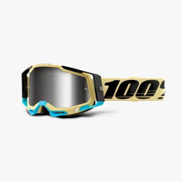100% Racecraft 2 Airblast / MIRROR SILVER - Image 2