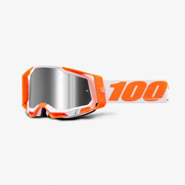 100% Racecraft 2 Orange / MIRROR SILVER - Image 2