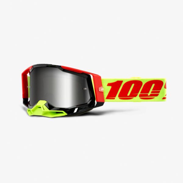 100% Racecraft 2 Wiz / FLASH SILVER