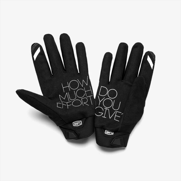 100% Brisker Youth vinterhandsker - Neon orange - Image 2