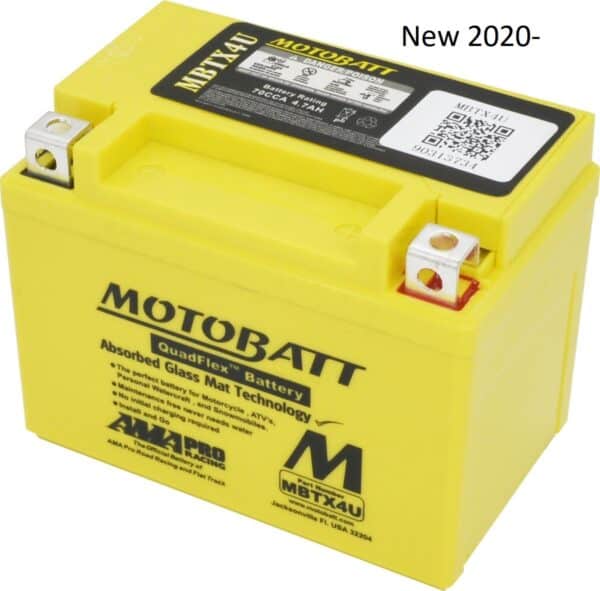 Motobatt-batteri, MBTX4U