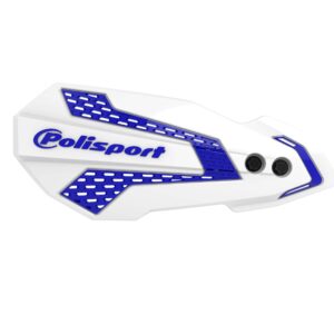 Polisport MX Flow håndbeskytter YZ/YZF/WR 08-21 HVID/BLÅ YAM95 (16)