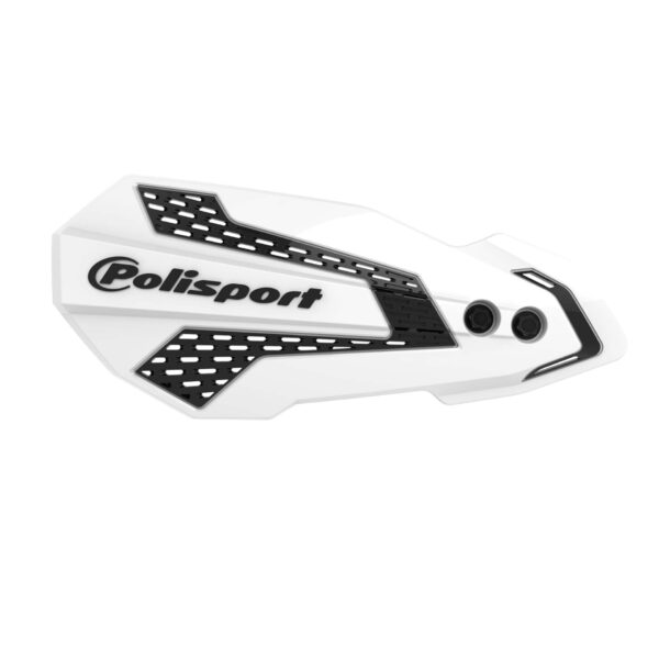 Polisport MX Flow håndbeskytter KX450F (19>)/KX250F(20>) HVID/SORT (16)