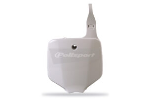Polisport nummerplade KX65(00-->)KLX110(02-09)KLX(03-06) hvid (8)