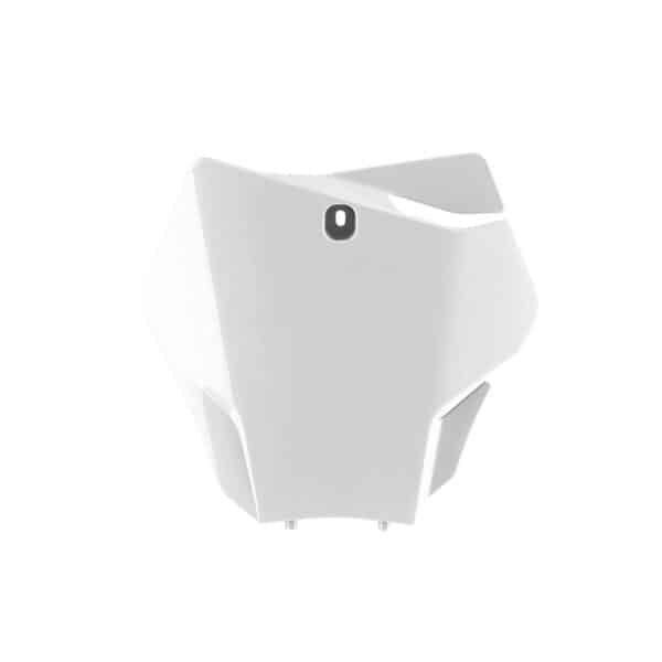 Polisport nummerplade GasGas MCF (21->) Hvid (10)