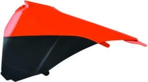 Polisport sidepanel luftfilterkasse KTM SX/SXF/XC/XCF (13-15) oem Orange KTM/ sort (10)