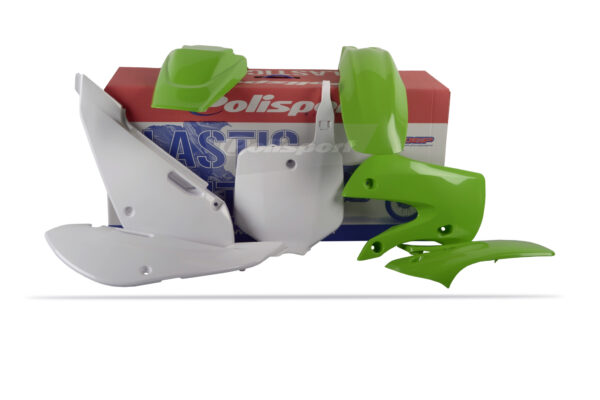Polisport komplet sæt Kawasaki KX65(00-->) OEM-farve (11-12/16) OEM-farve (1)