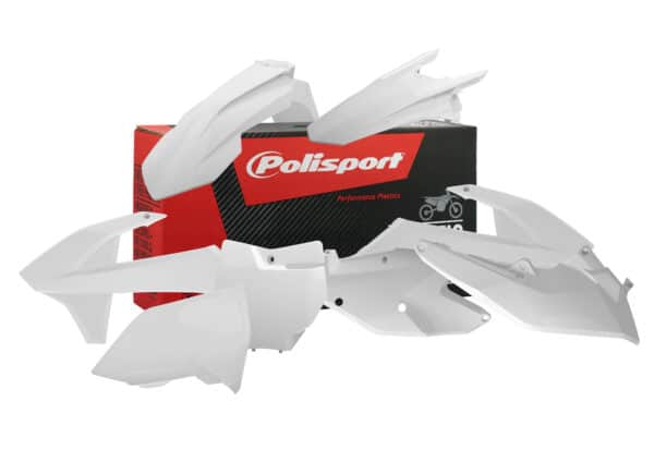 Polisport plastsæt SX/SXF 16-18 Hvid (1)