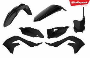 Polisport plastsæt KX450 19- Sort (1)