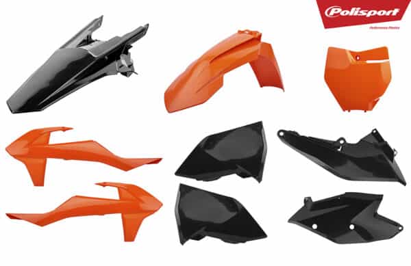 Polisport Kit KTM SX/SXF(16-18) Orange/sort (1)