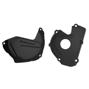 Polisport Kit Koblings- og tændingsdækselbeskytter KX250F (17->) Sort (28)