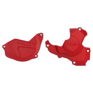Polisport Kit Koblings- og tændingsdækselbeskytter CRF450R (10-16) Rød (24)