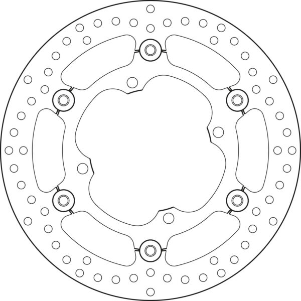 Brembo Serie Oro bremseskive flydende