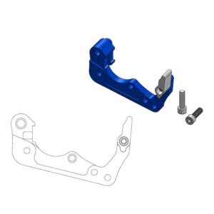 Moto-Master Adapter Husqvarna: Factory front 260mm blå