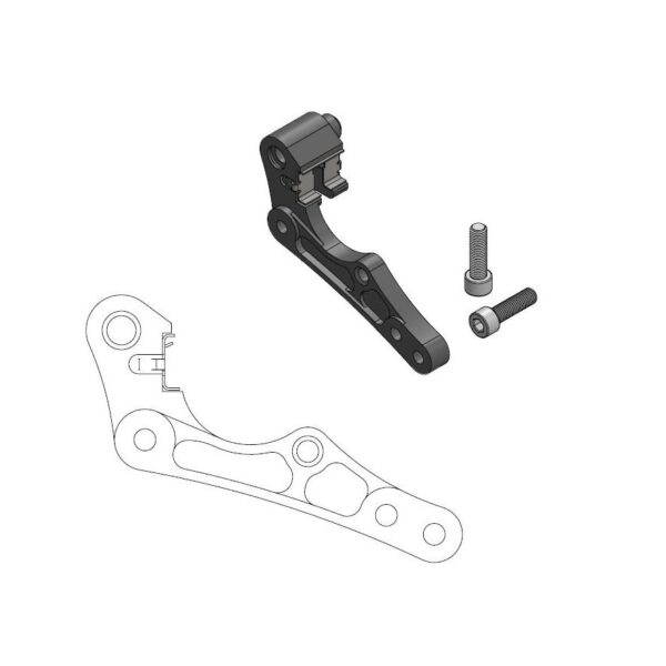 Moto-Master Oversize 270 Adapter Husqvarna inkl. clips til Magura-kaliper