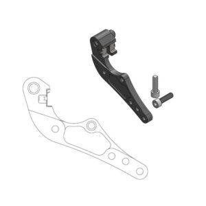 Moto-Master Oversize Dakar Adapter Husqvarna inkl. clips, til Magura-kaliper