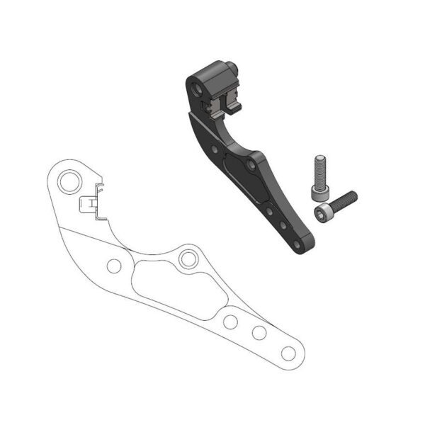 Moto-Master Oversize Dakar Adapter Husqvarna inkl. clips, til Magura-kaliper
