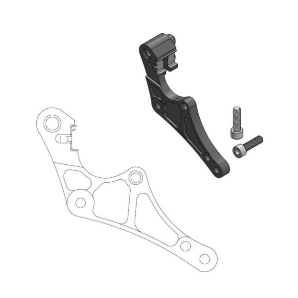 Moto-Master Supermoto Street Adapter Husqvarna inkl. clips til Magura-kaliper