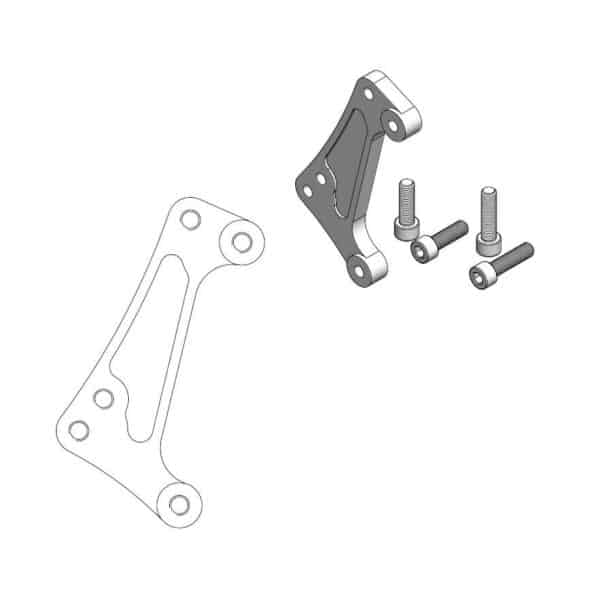 Moto-Master Supermoto Racing Adapter KTM, Husqvarna 300mm