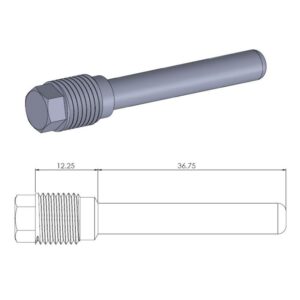Moto-Master bremseklods stift