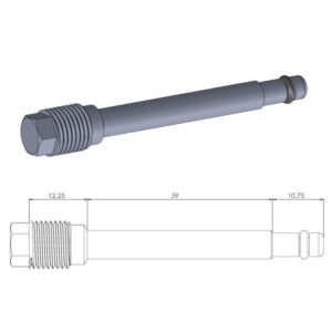 Moto-Master bremseklods stift