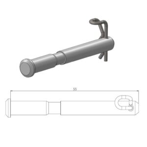 Moto-Master Bremseklodsstift Husqvarna 2018 Magura forreste caliper