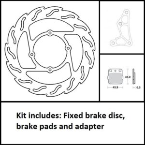 Moto-Master Kit Fixed 260 Offroad Honda (skive-adapter-bremseklodser)