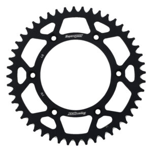 Supersprox bagtandhjul Alu RAL-210:48 Sort