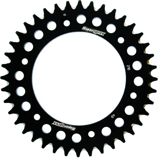 Supersprox bagtandhjul Alu RAL-210:50 Sort